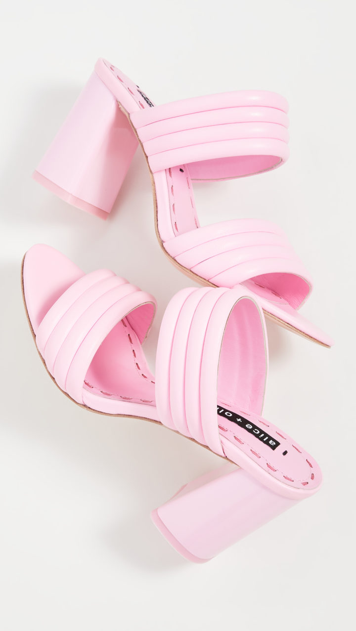 pink sandals