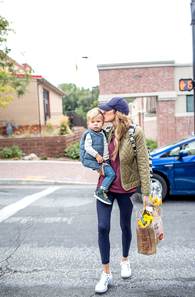 mom and son fall outfits