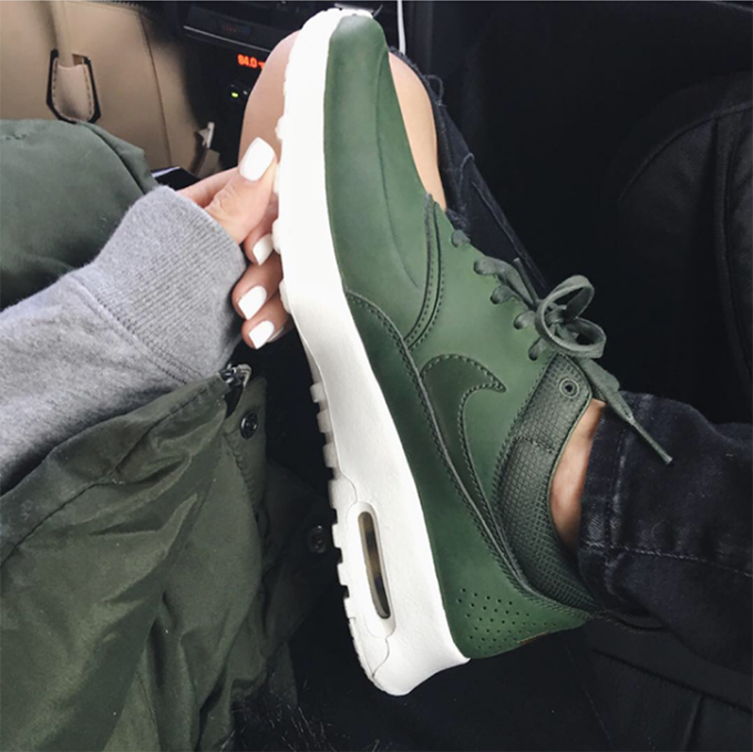 olive nikes