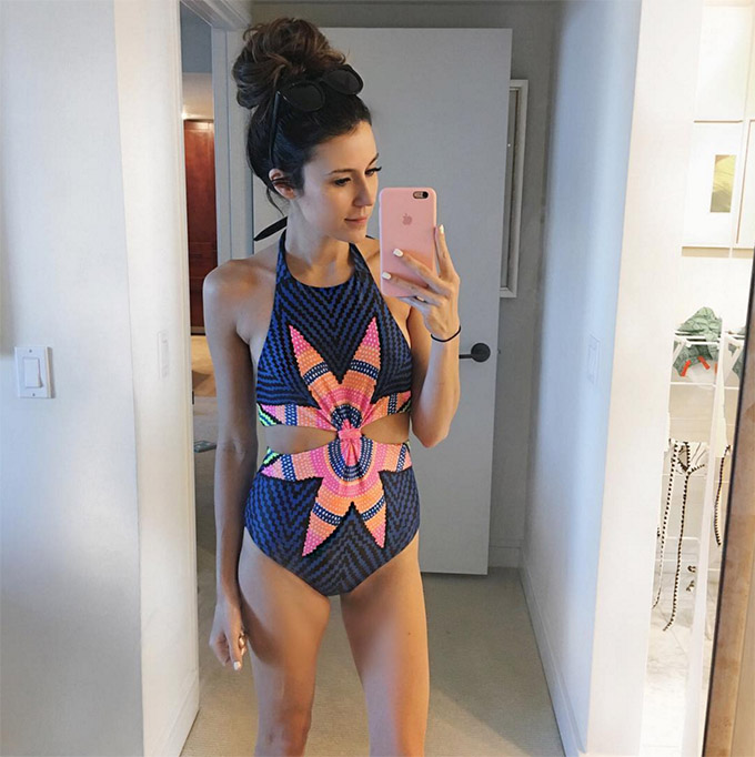 Cute one piece swimsuit hello fashion blog