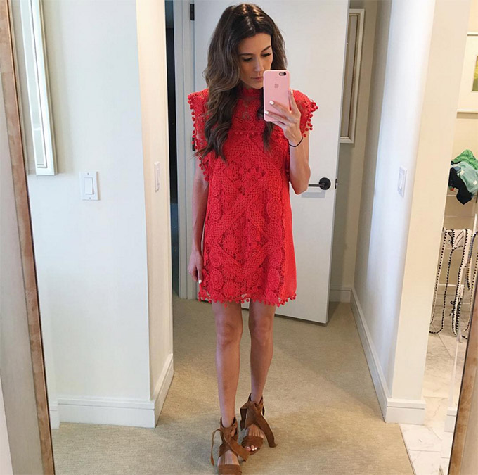 Red Lace Dress