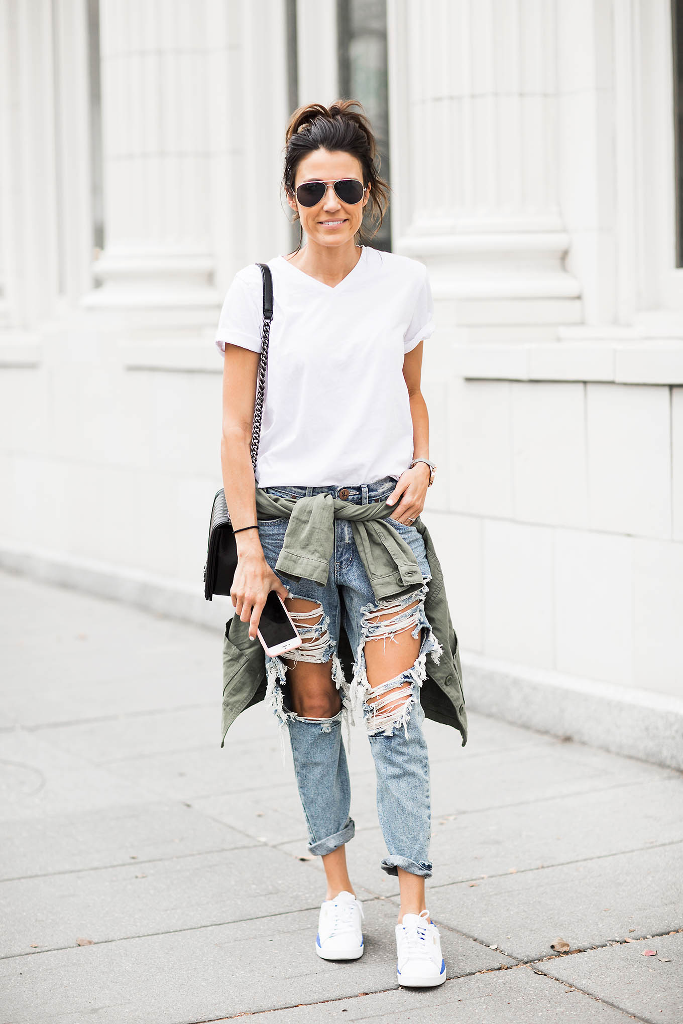 best shoes for ripped jeans