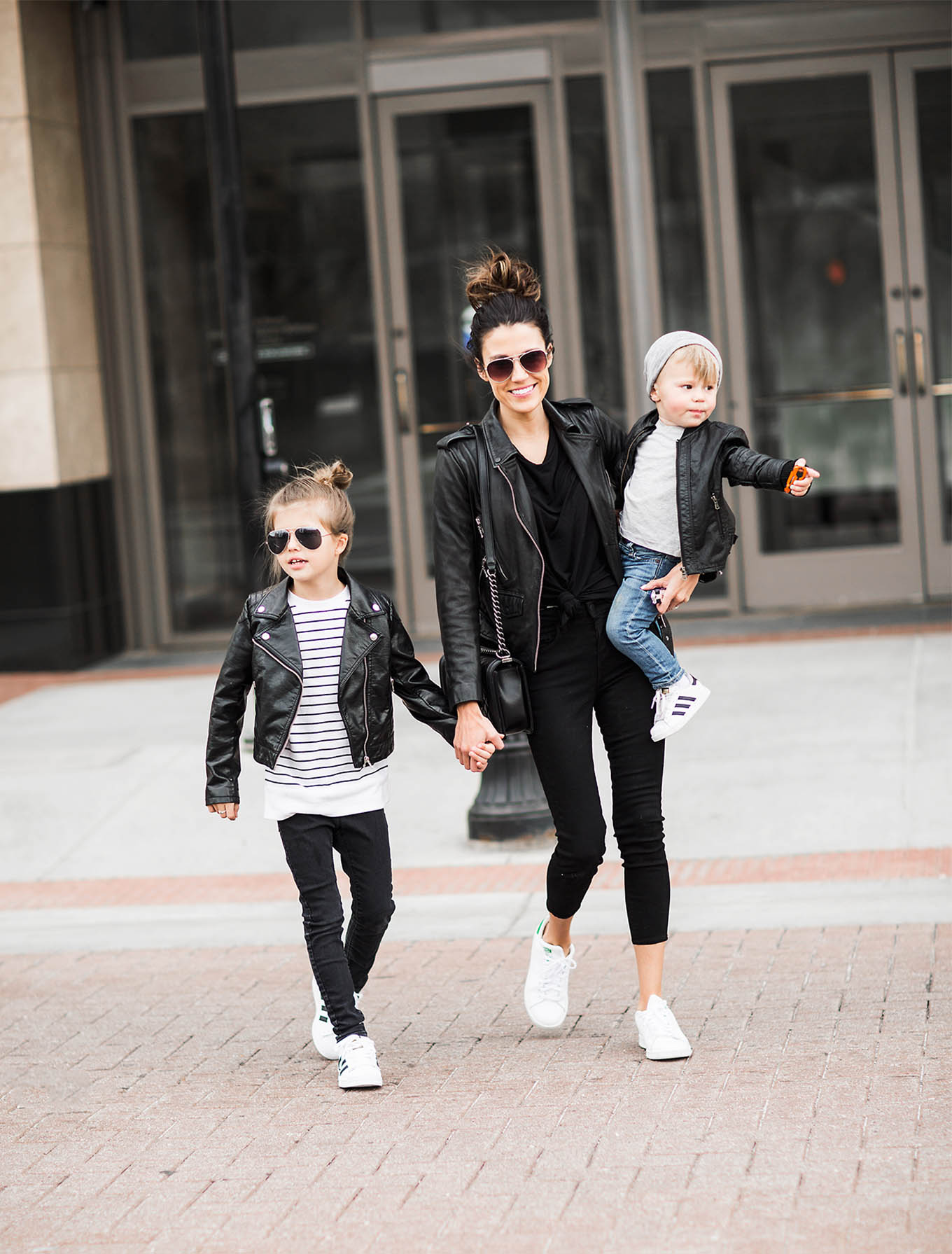 family leather look