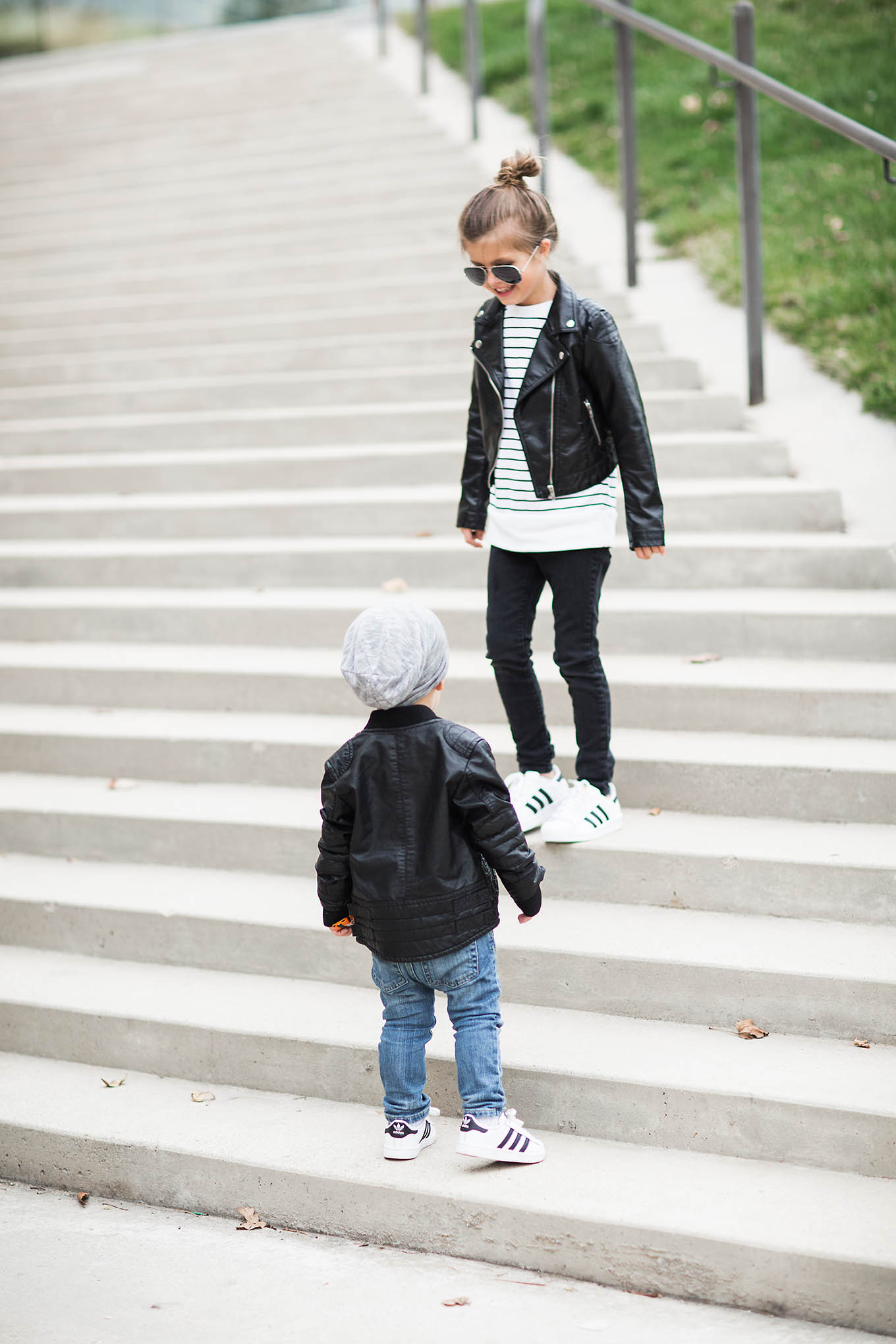 kids leather style