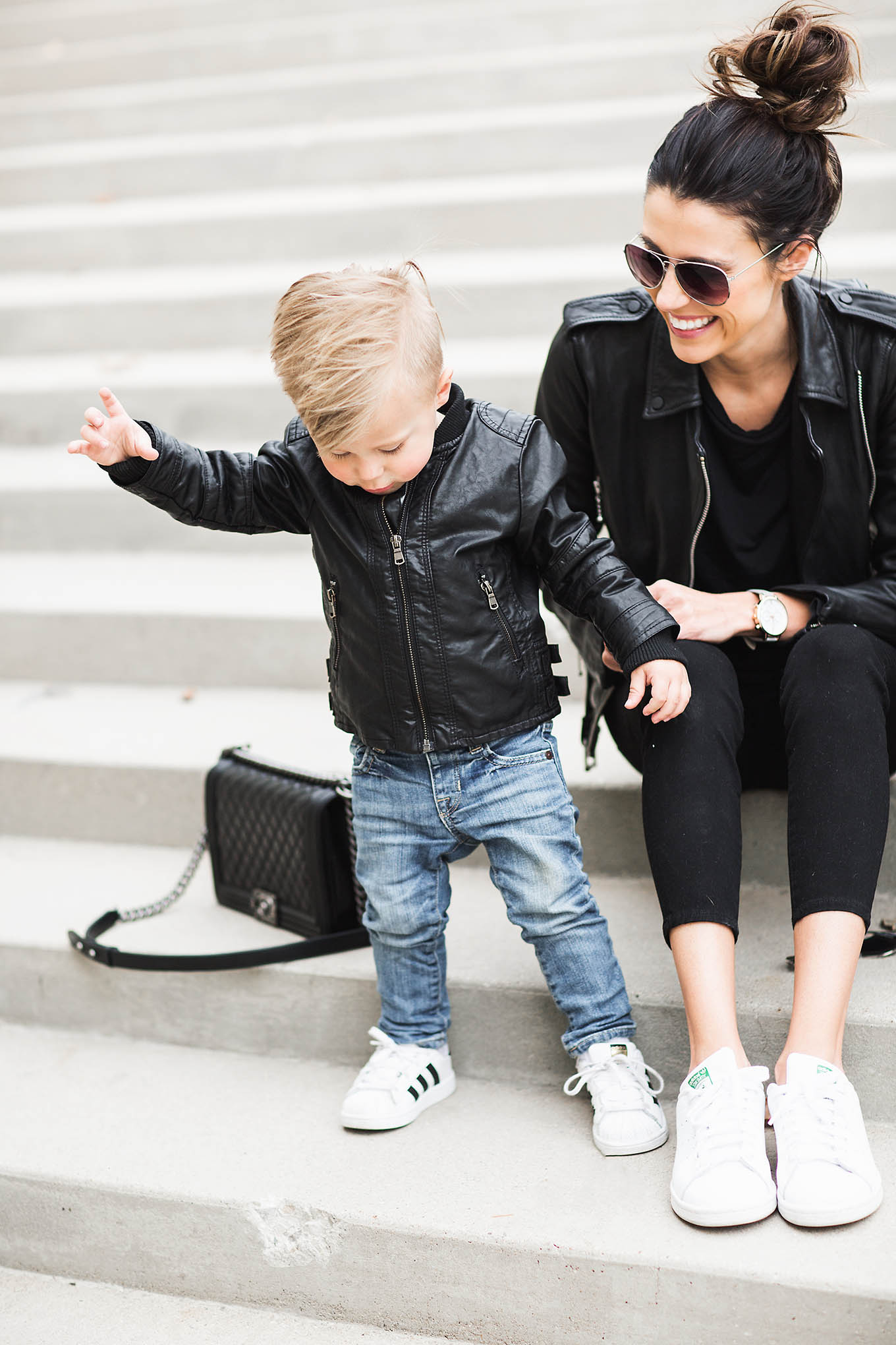 toddler leather jacket