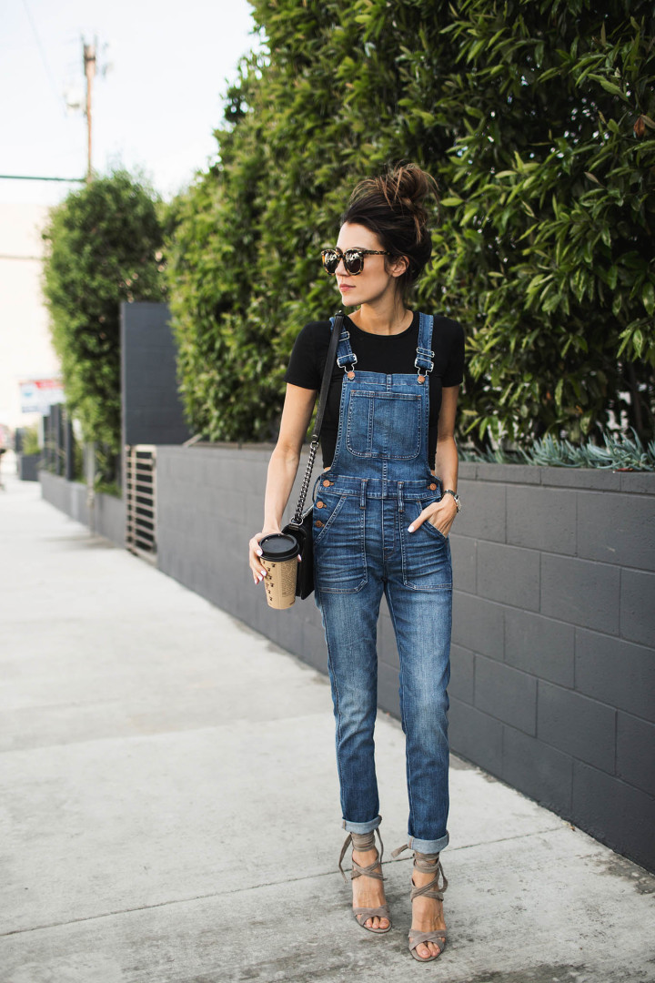 Denim Overalls Street Style