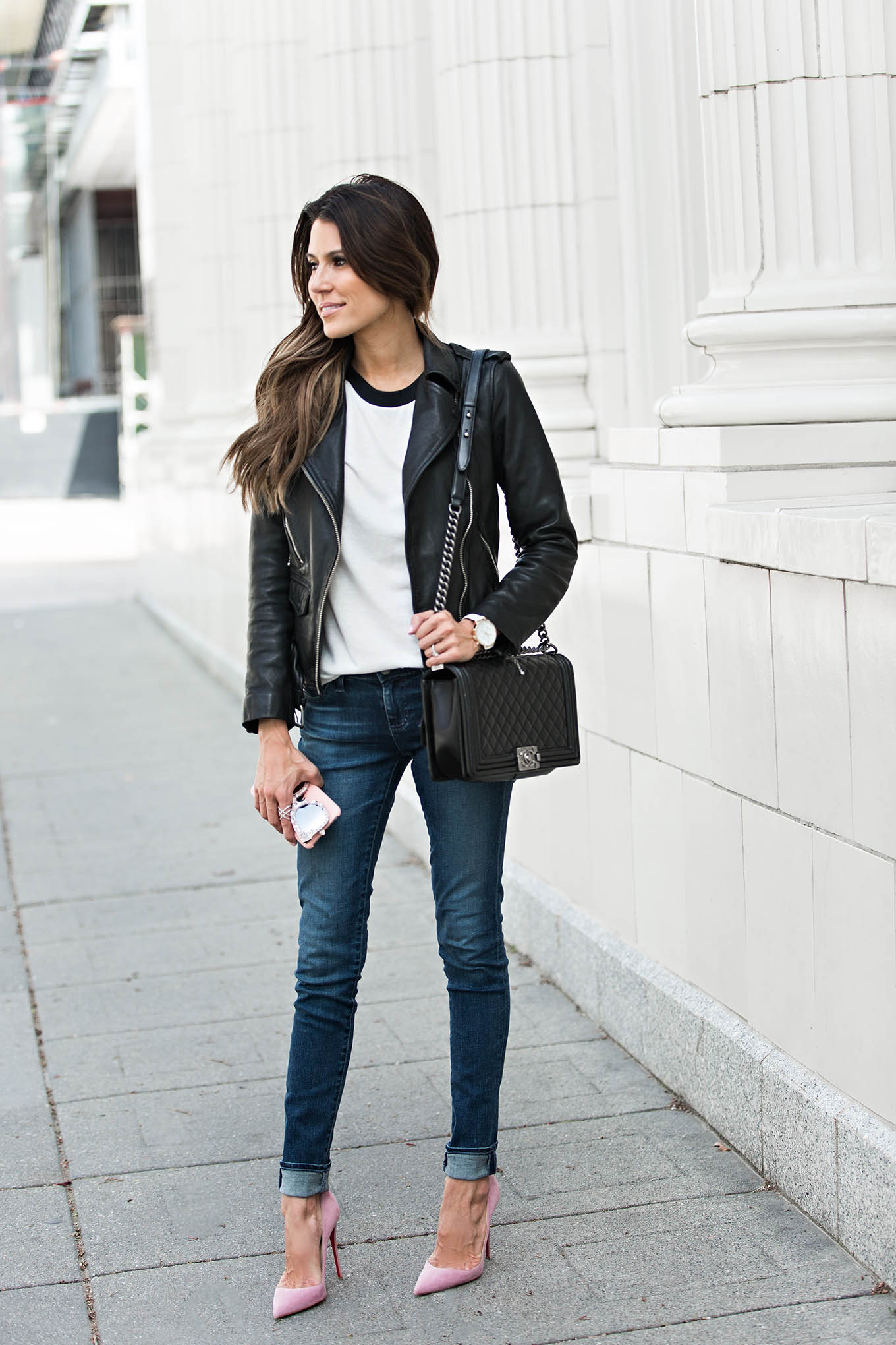 leather and chanel