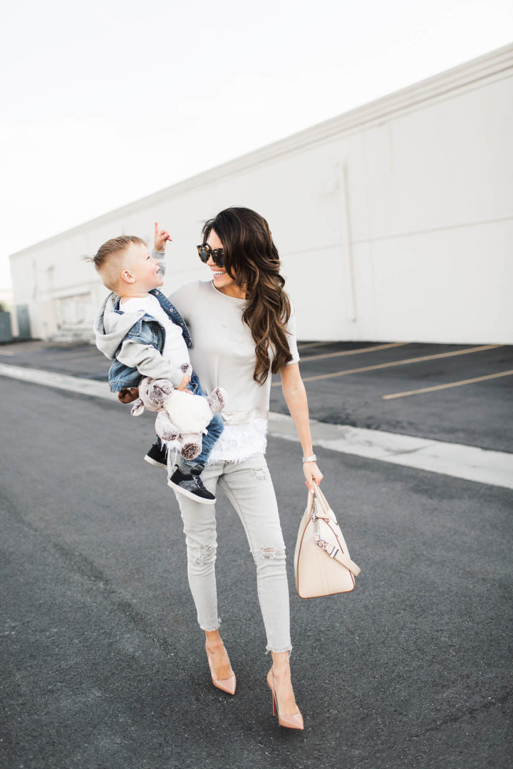 Mother and son fashion