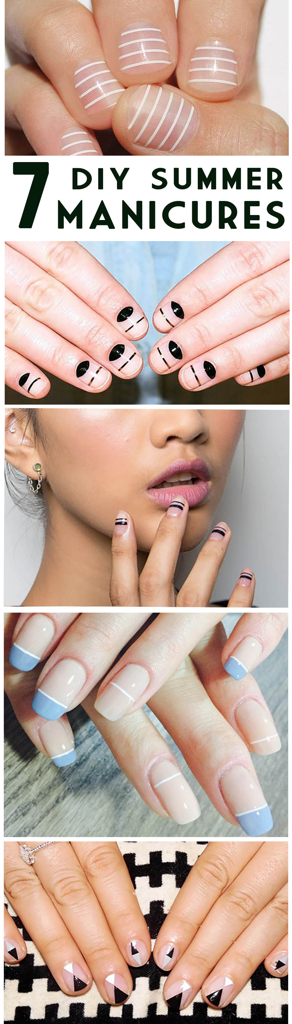 7 DIY SUMMER MANICURES