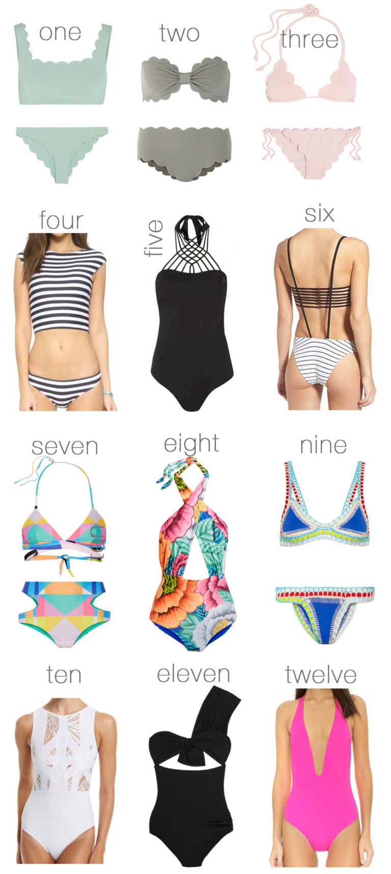 four three seven swimwear