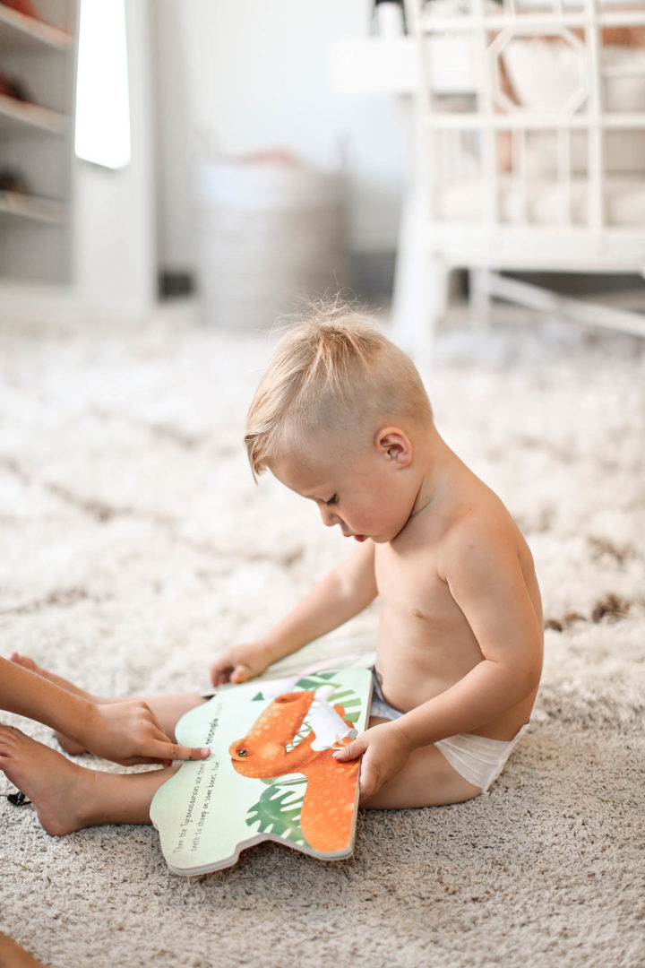 Toddler reading