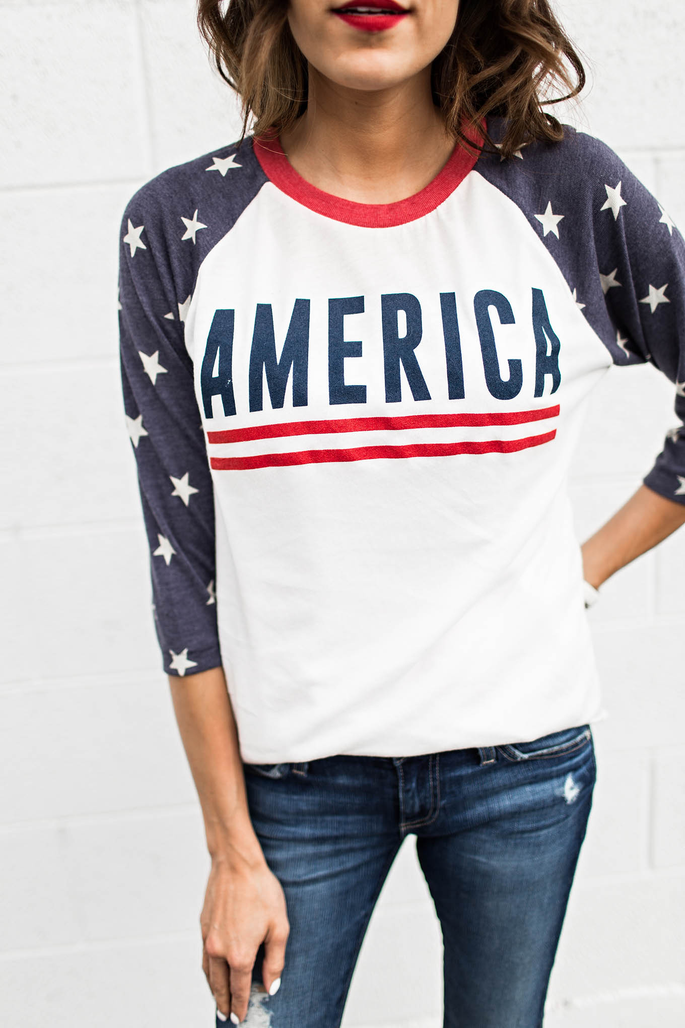 America baseball shirt