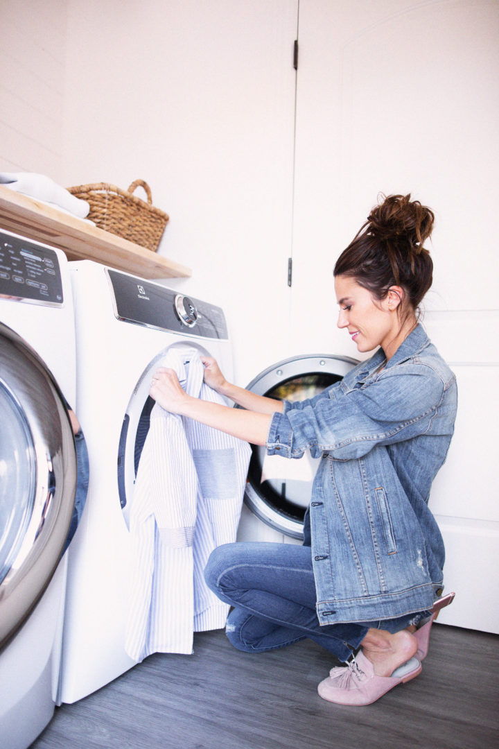 stylish laundry room