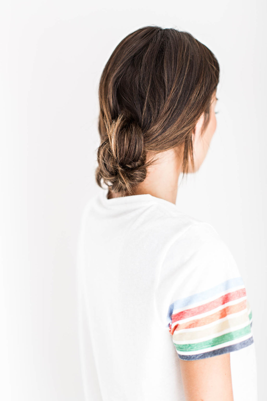 hello fashion knotted bun