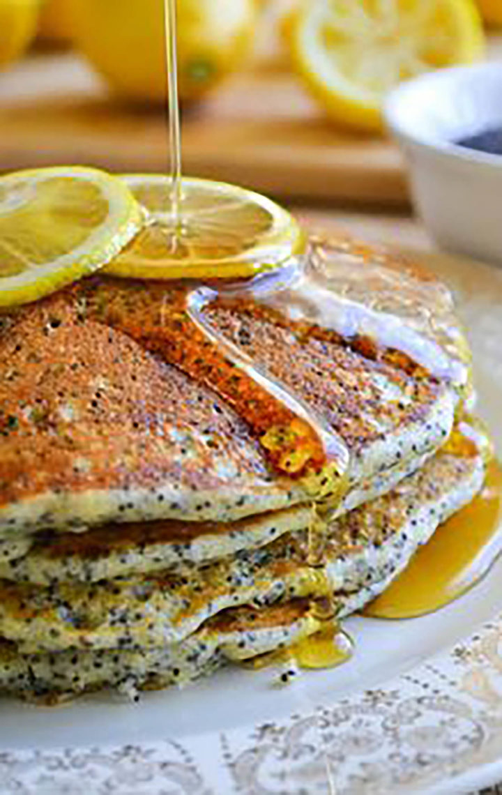 lemon poppyseed pancakes