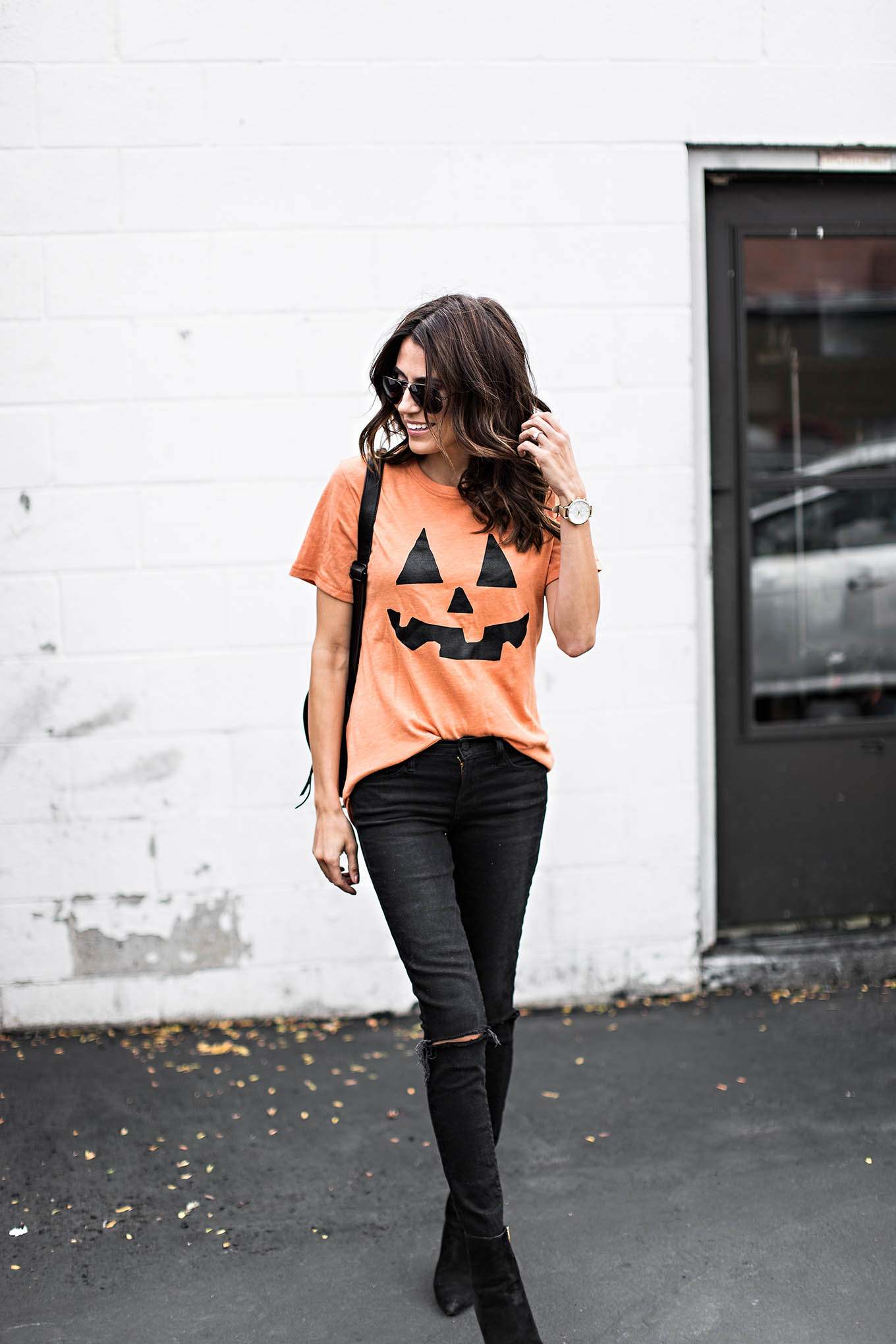 Pumpkin tee