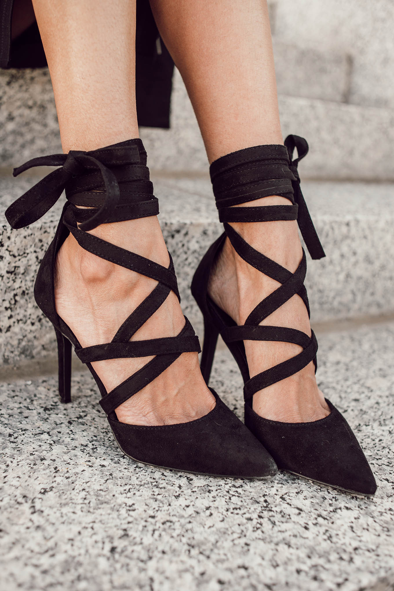 lace-up heels under $100