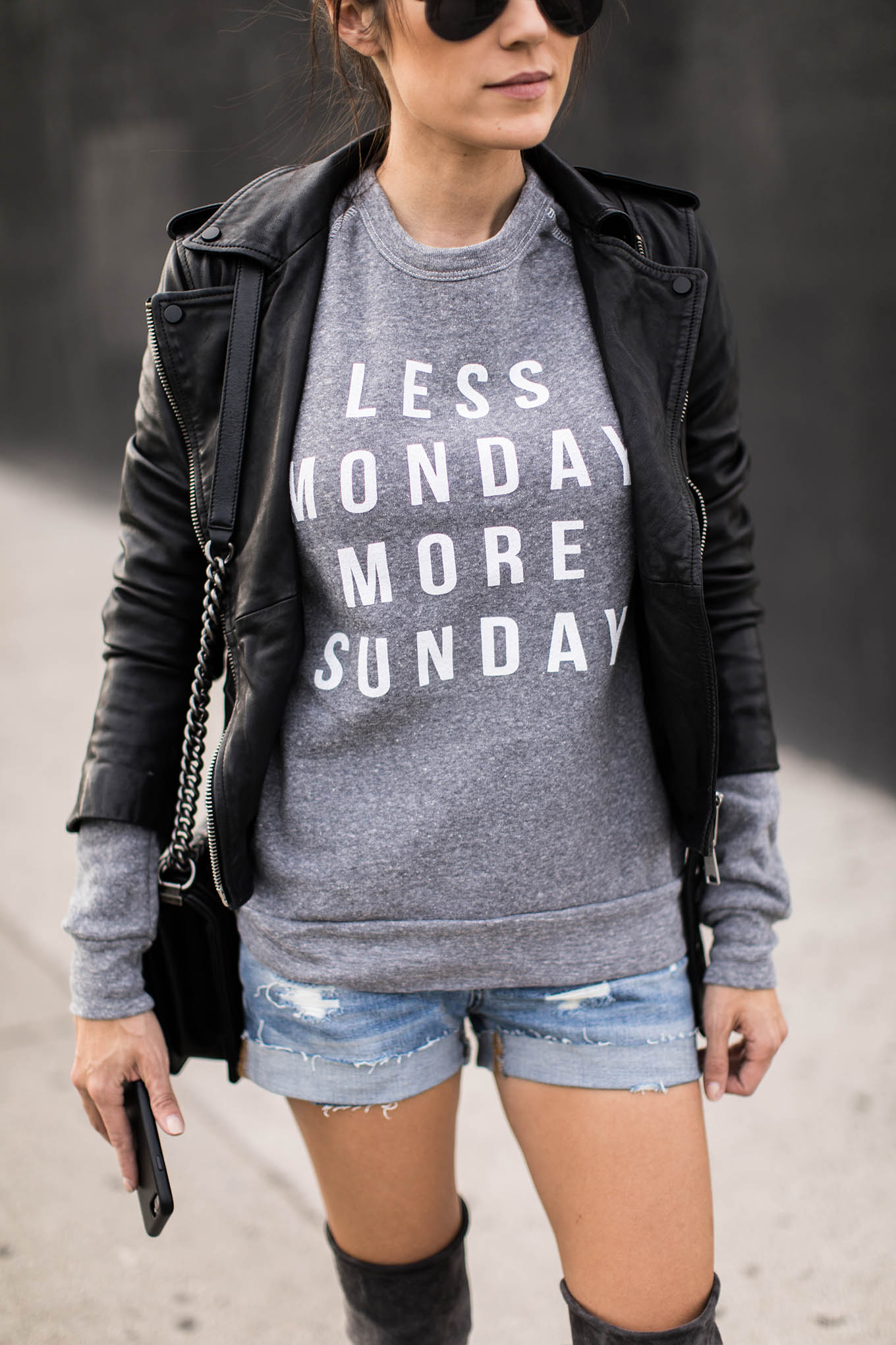 less monday more sunday shirt