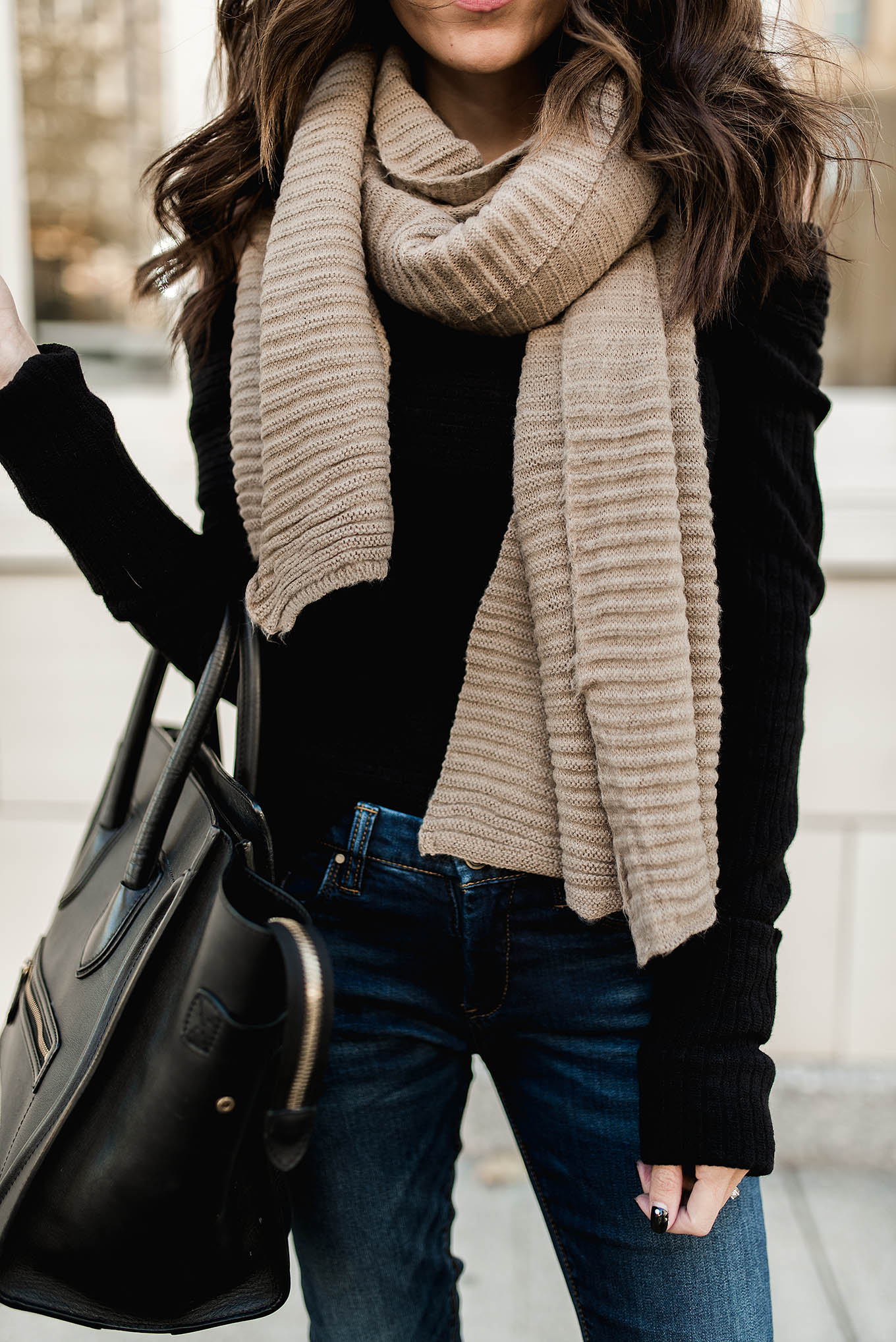 camel scarf ily couture