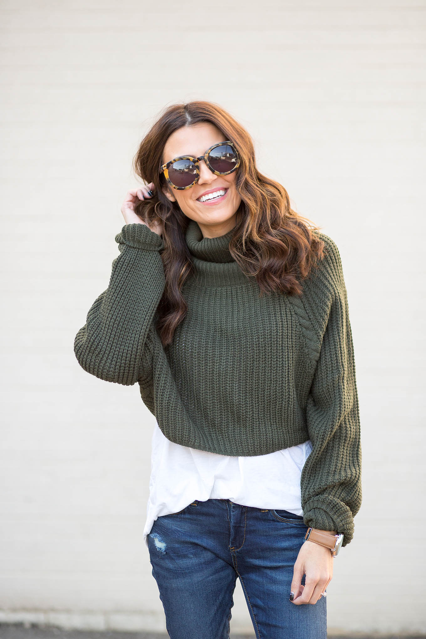 styling cropped sweaters