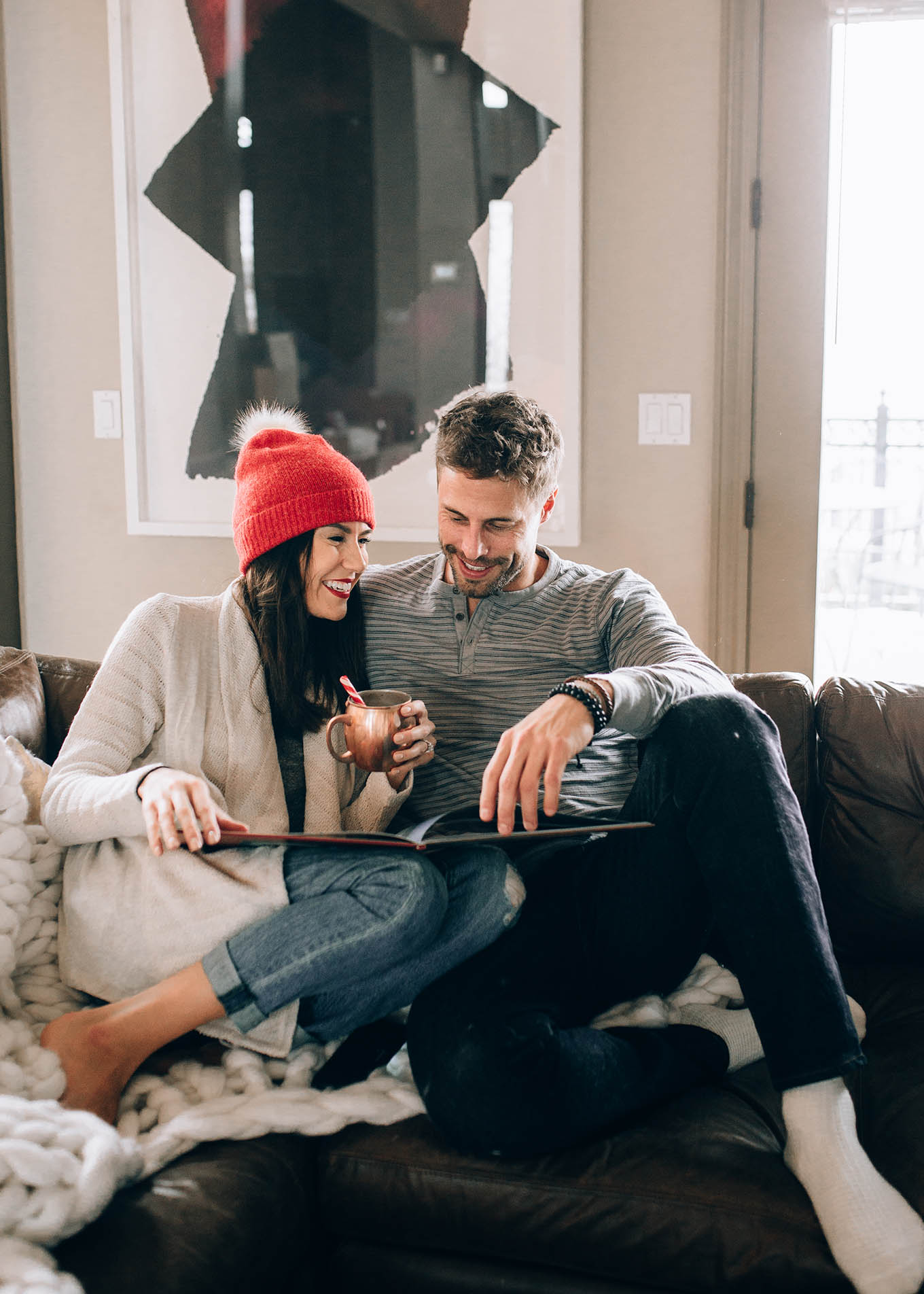 his and hers cozy shoot