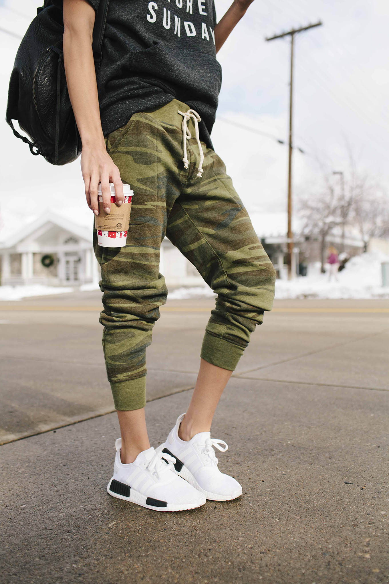 camo joggers ily couture