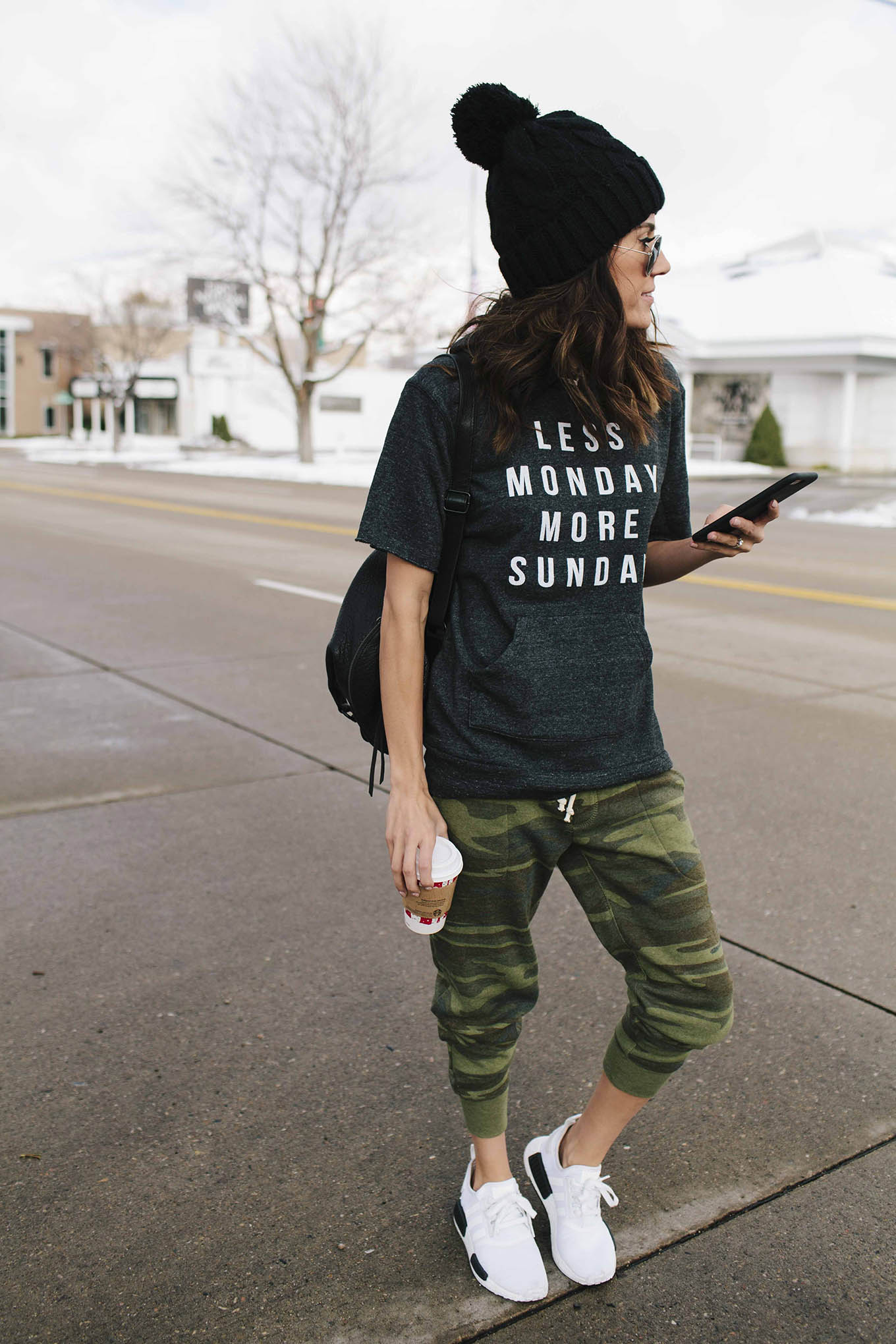 Less monday sweatshirt