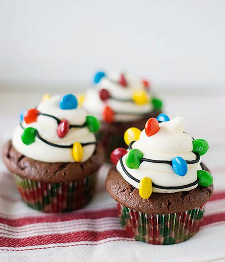 Holiday cupcakes