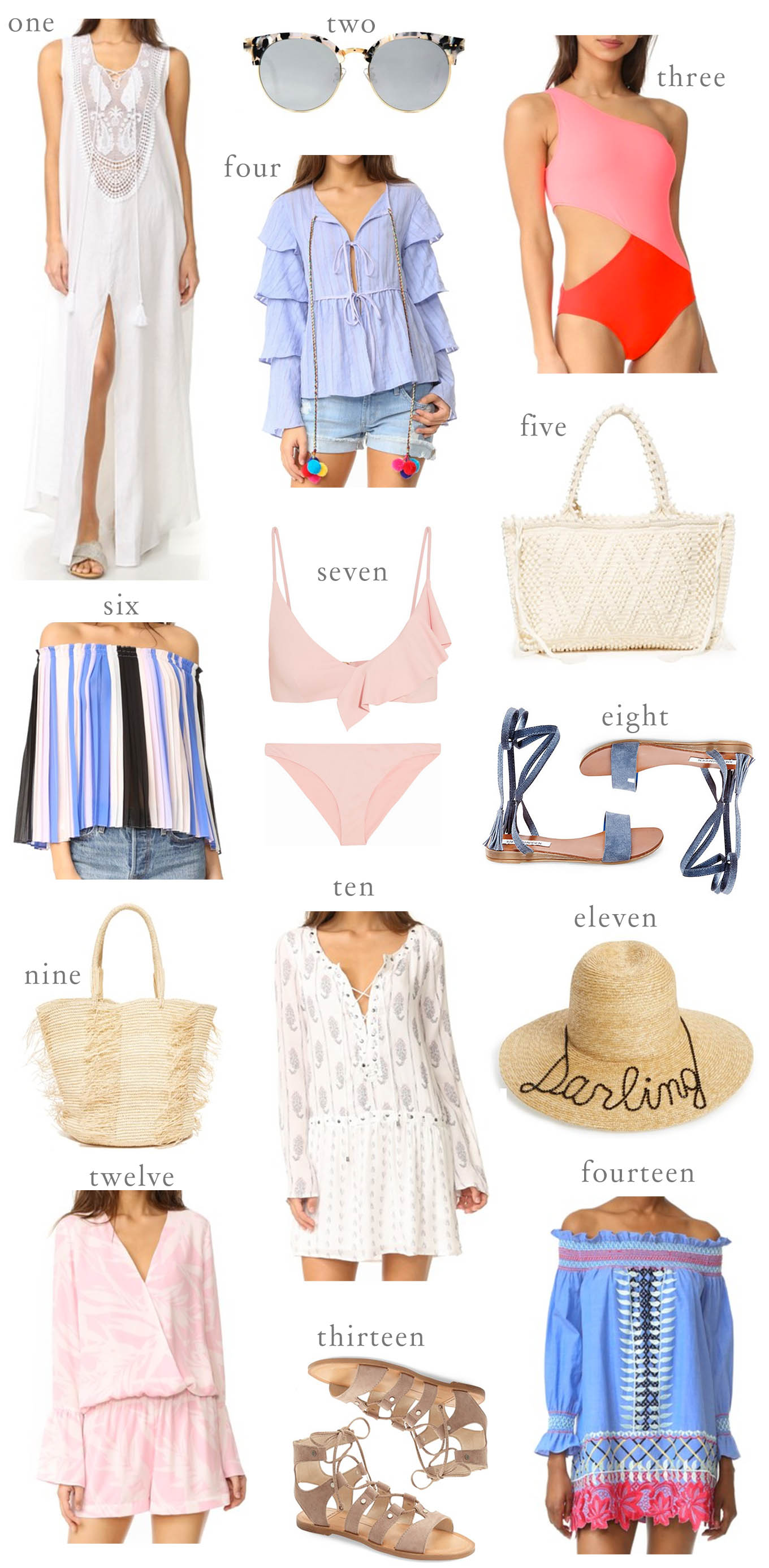 vacation outfits beach