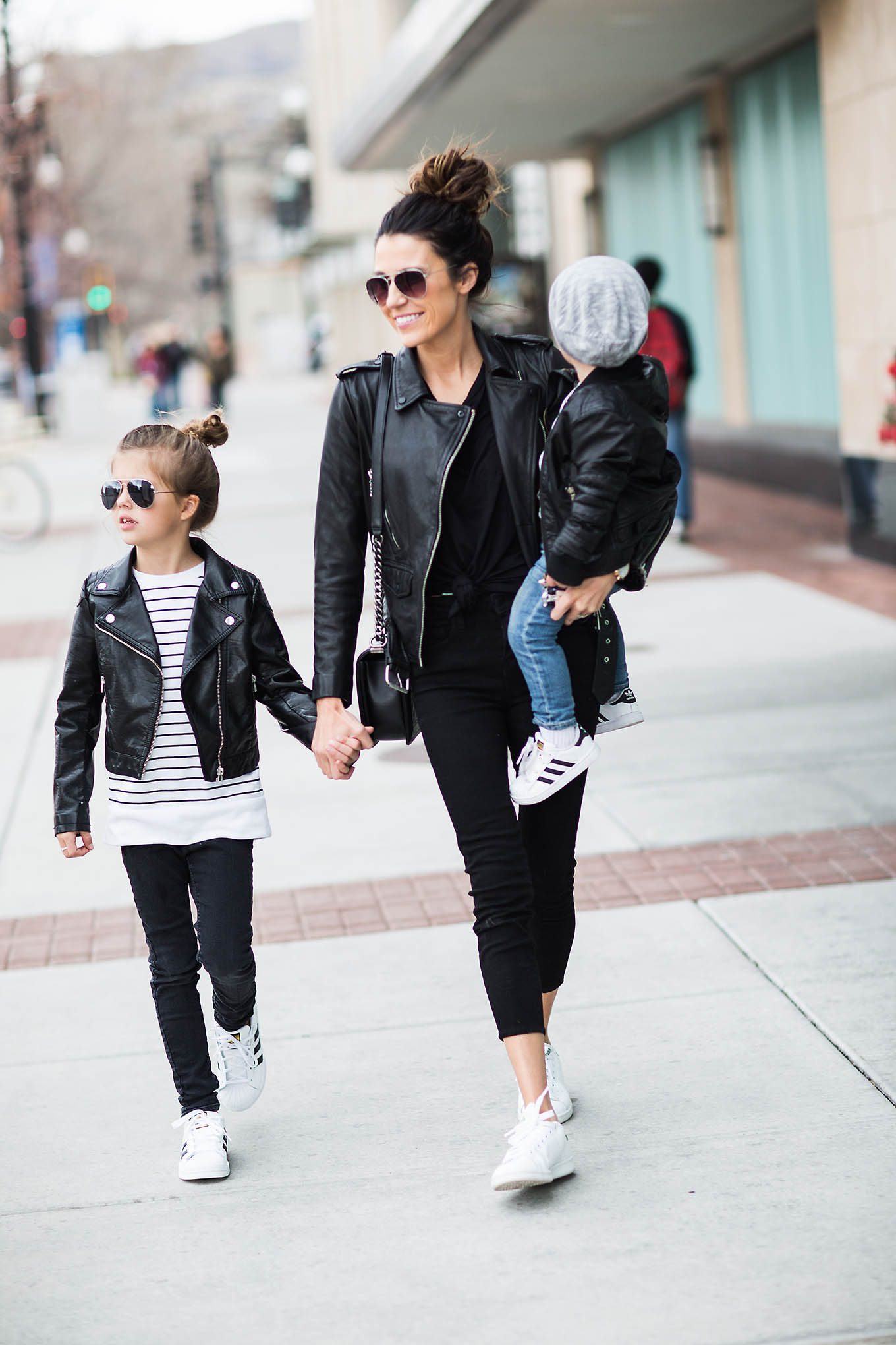 family leather outfits