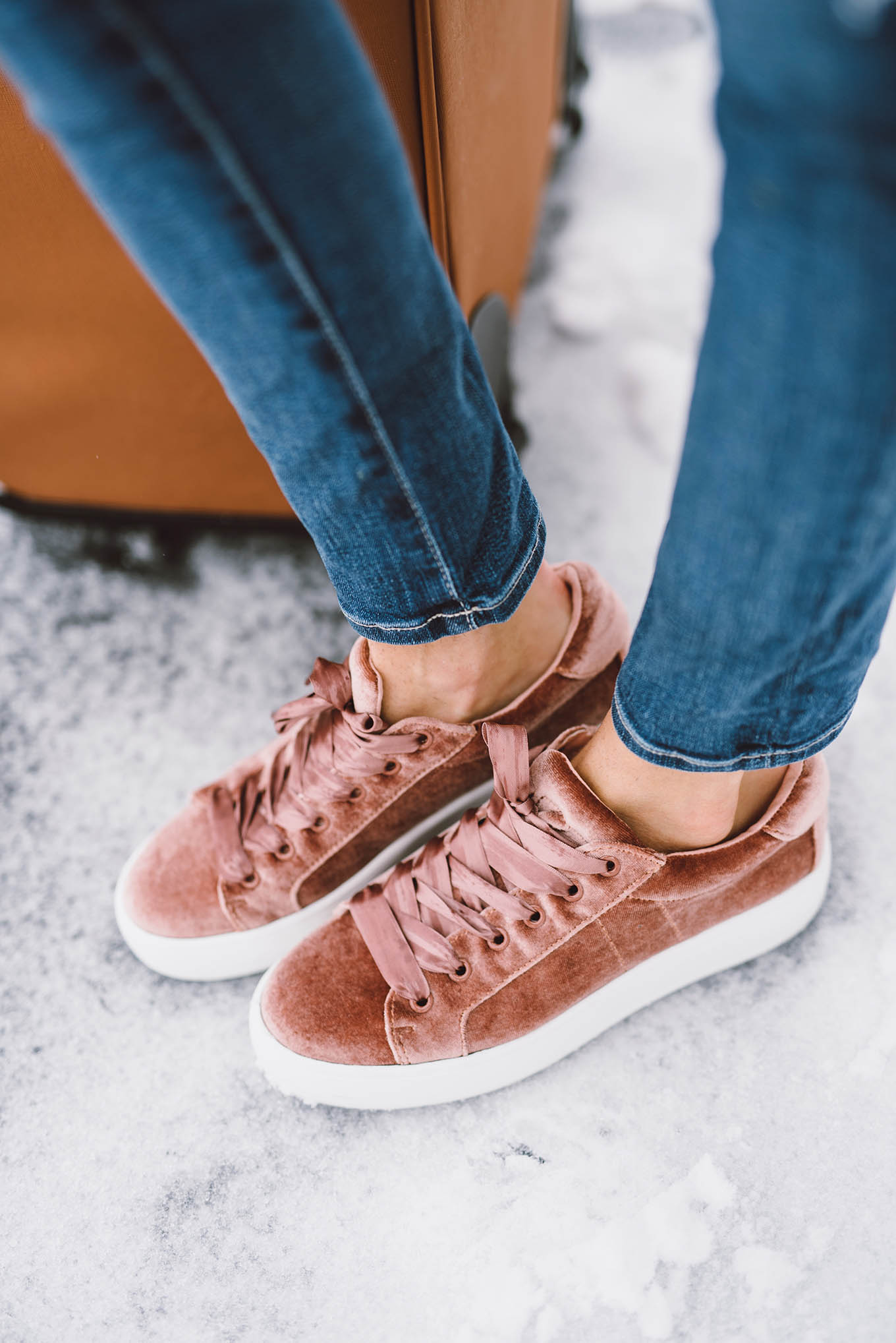 steve madden velvet sneakers