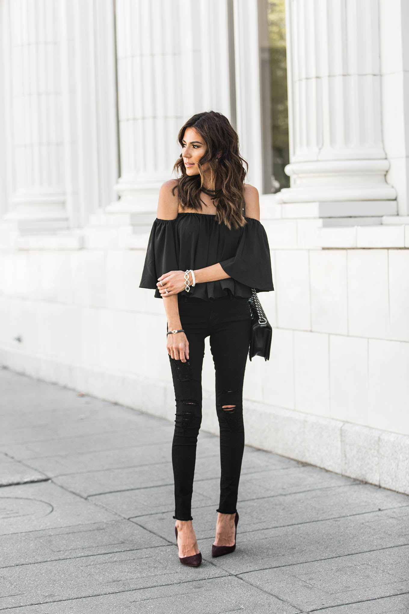 monochromatic black