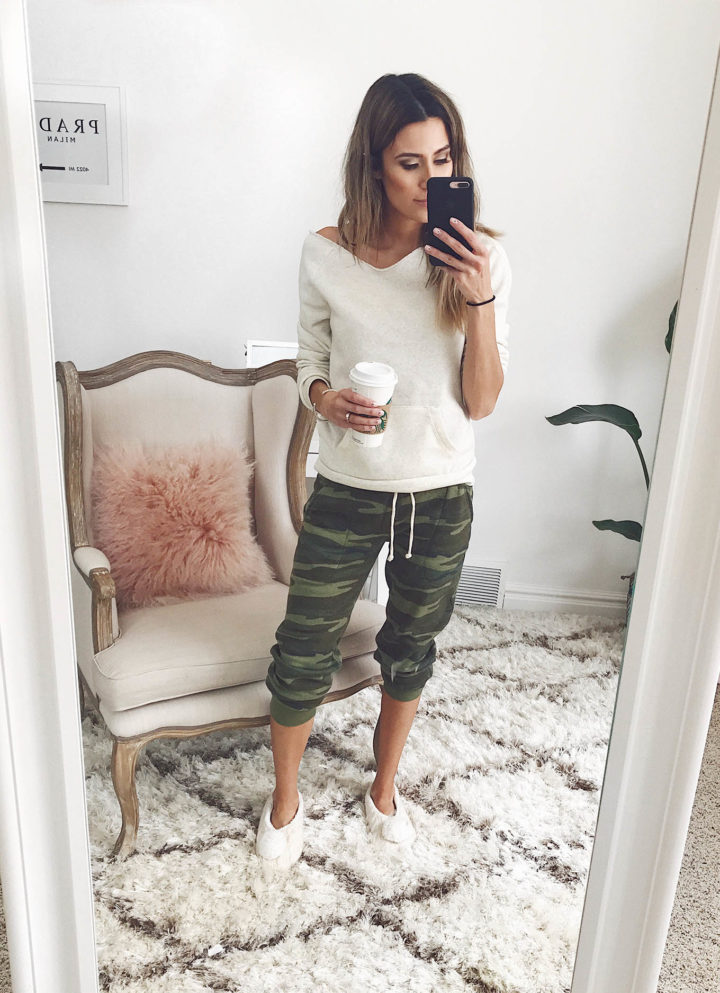cute camo joggers