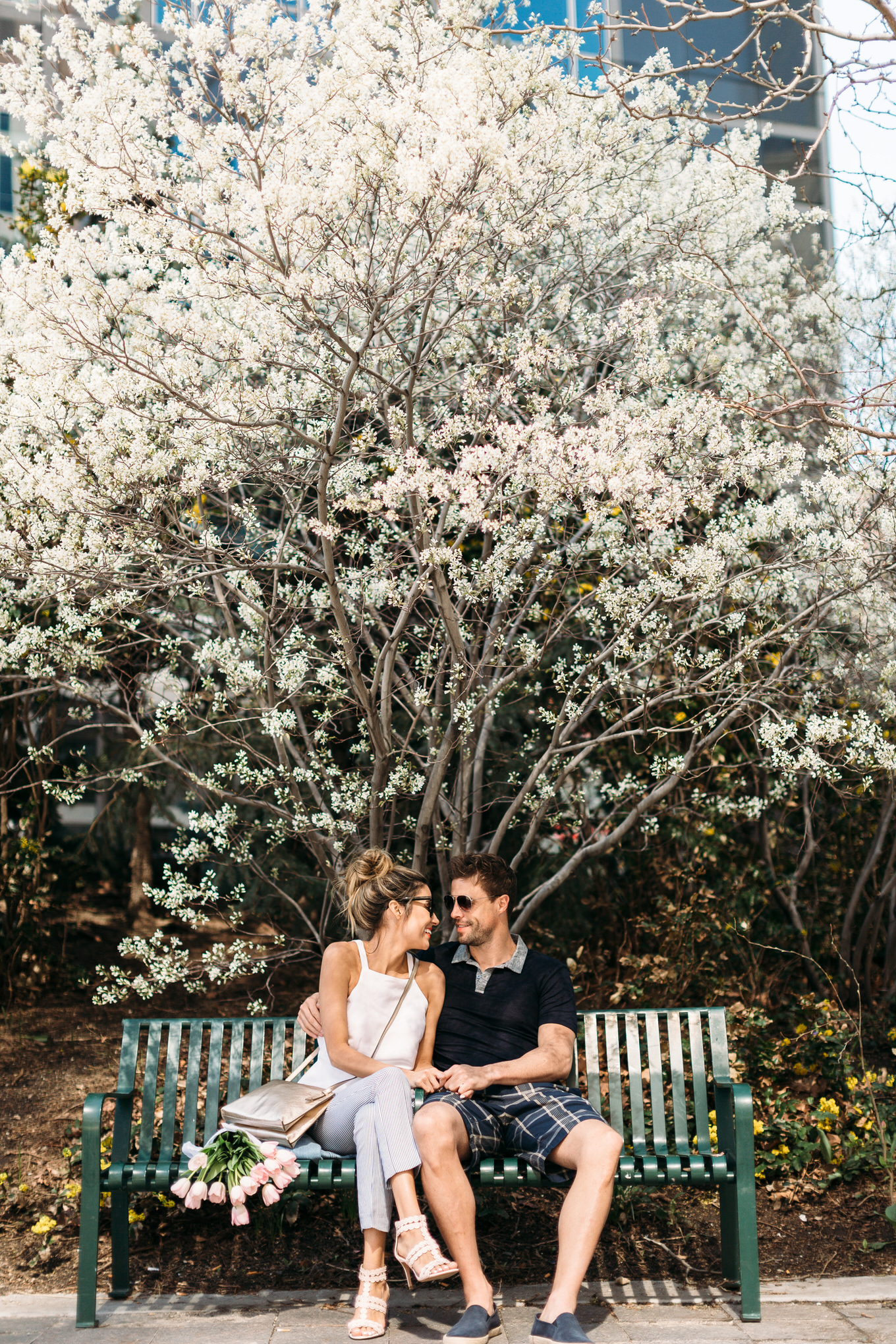 couple's spring style