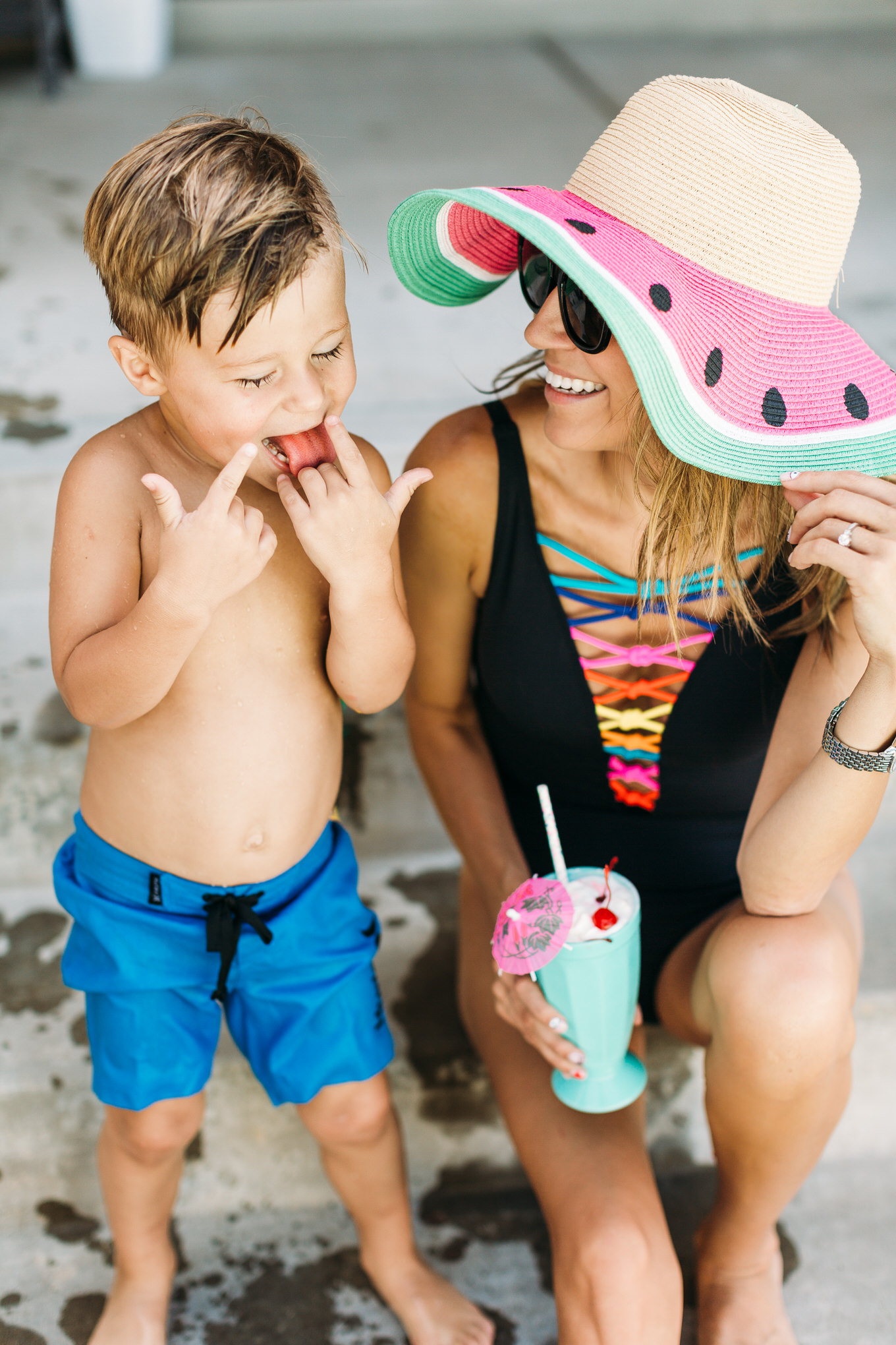 watermelon hat