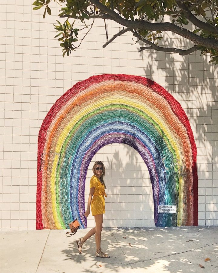 LA rainbow