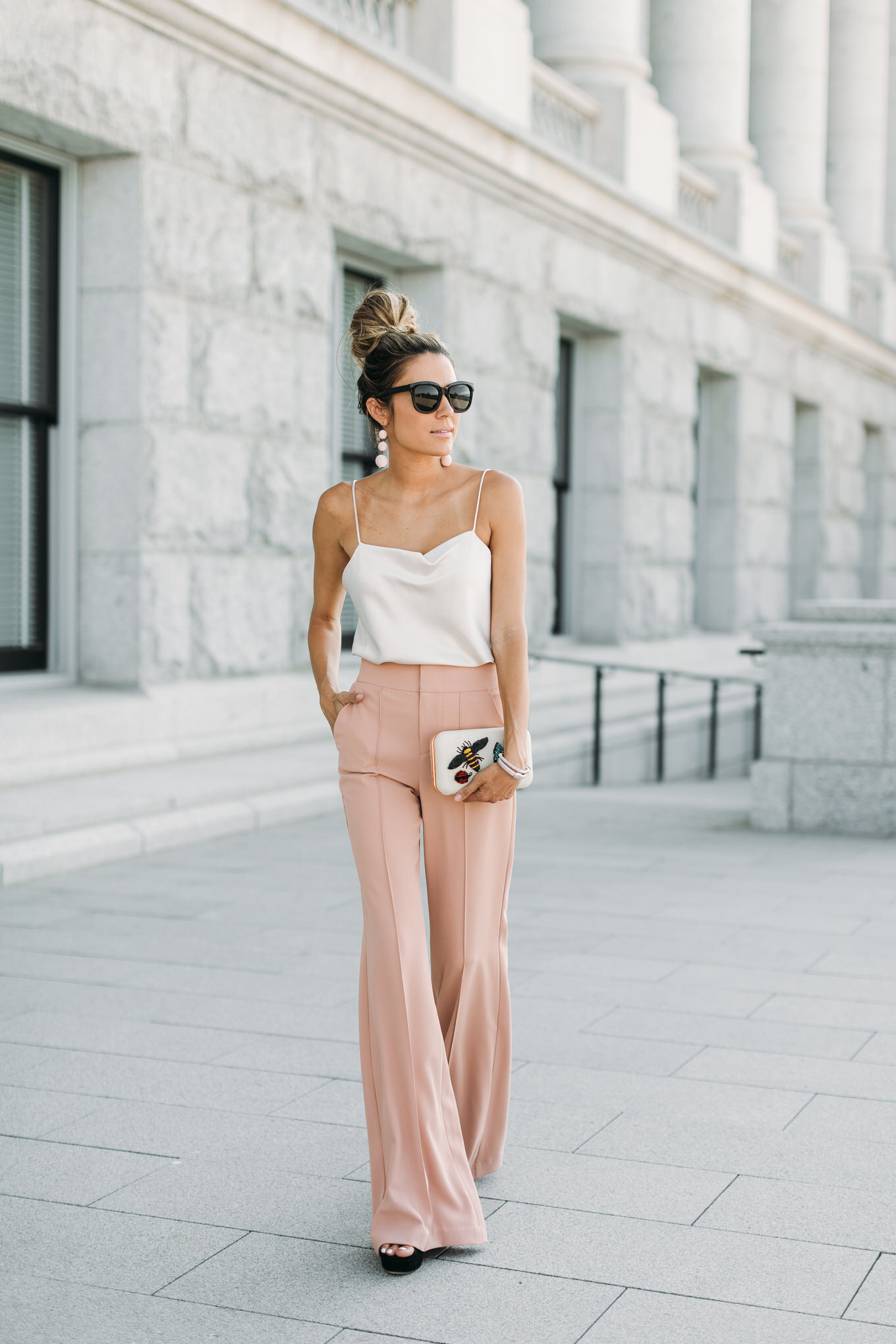 blush pants