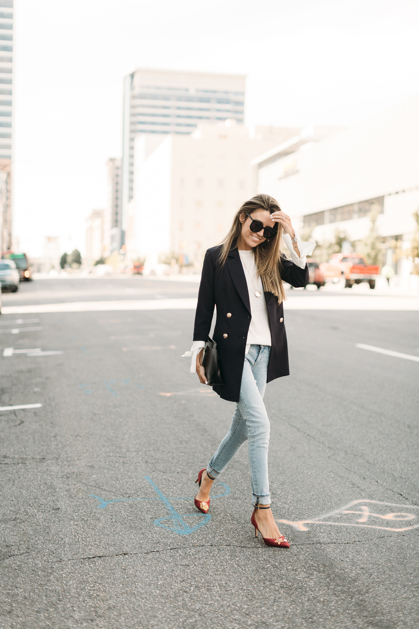 red pumps