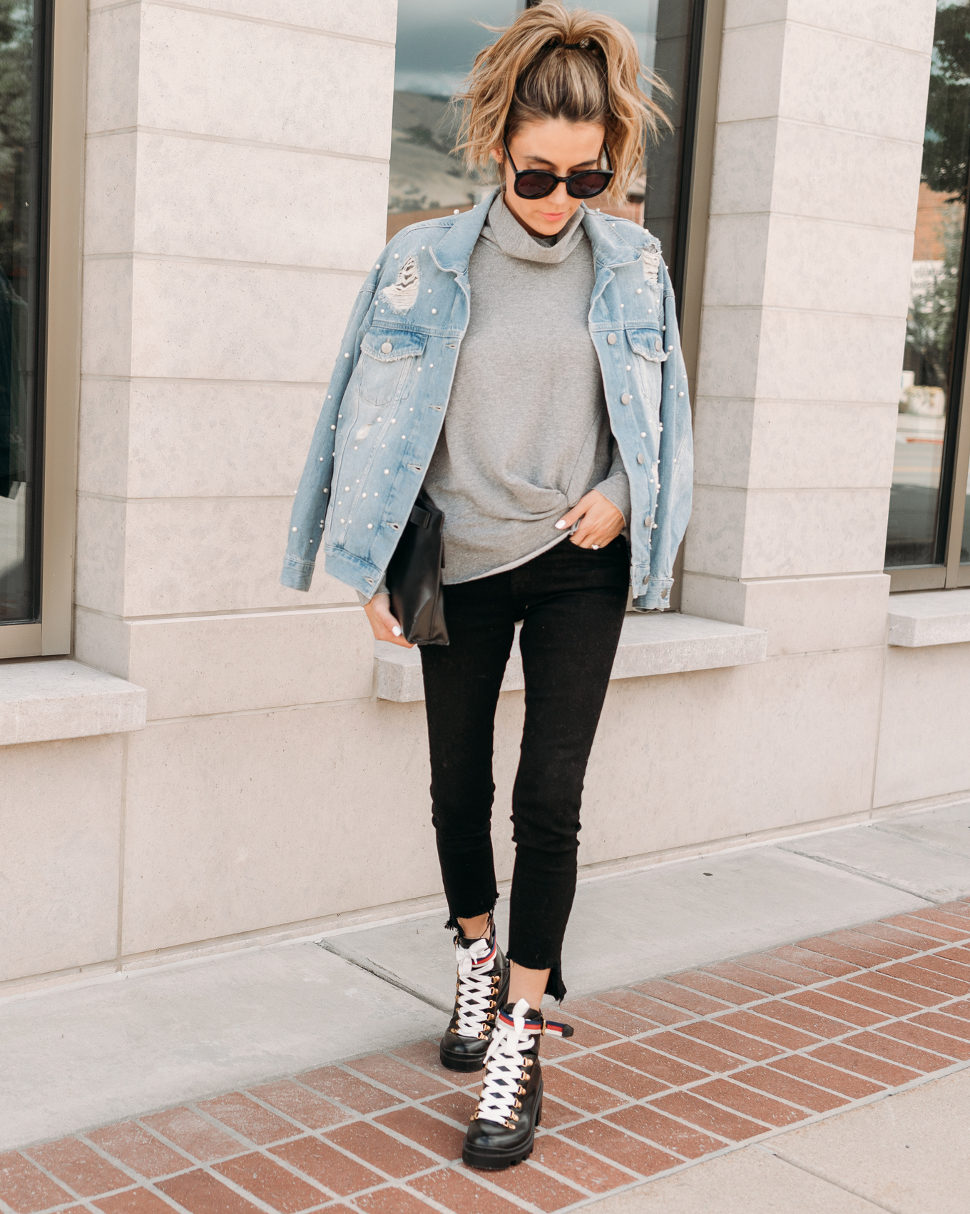 christine andrew denim jacket