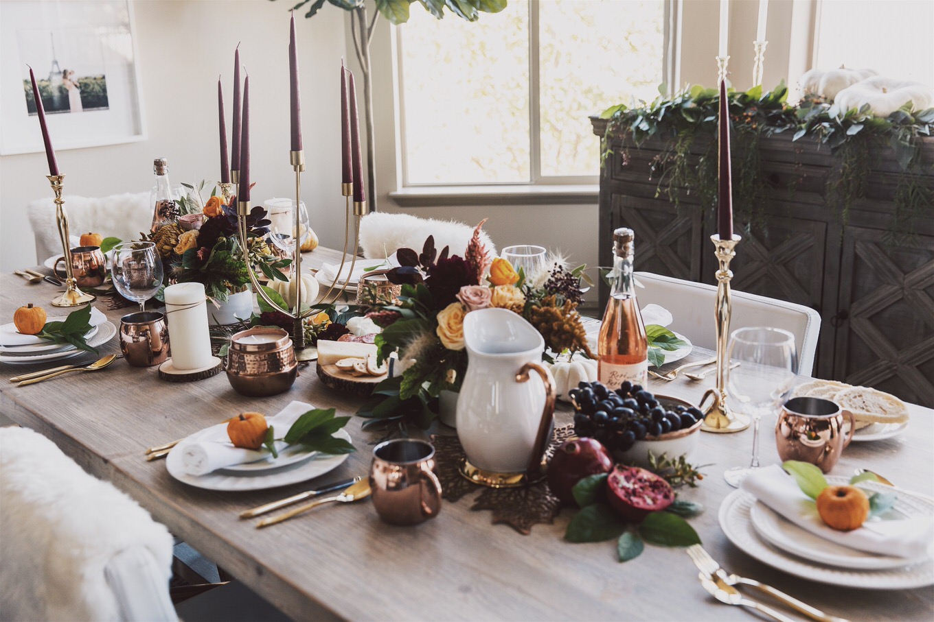 thanksgiving table