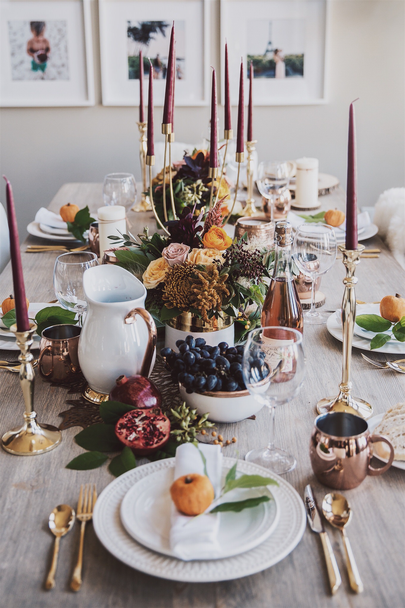 thanskgiving tablescape