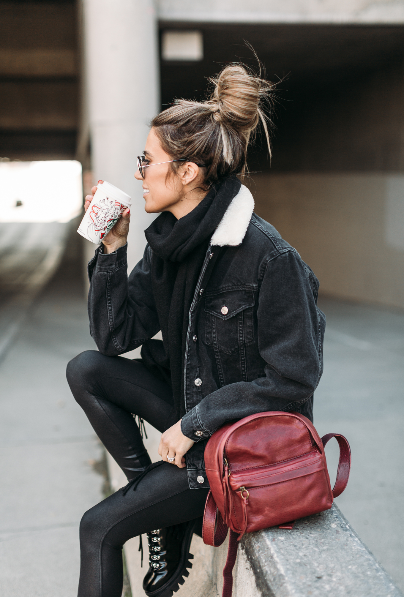 messy bun