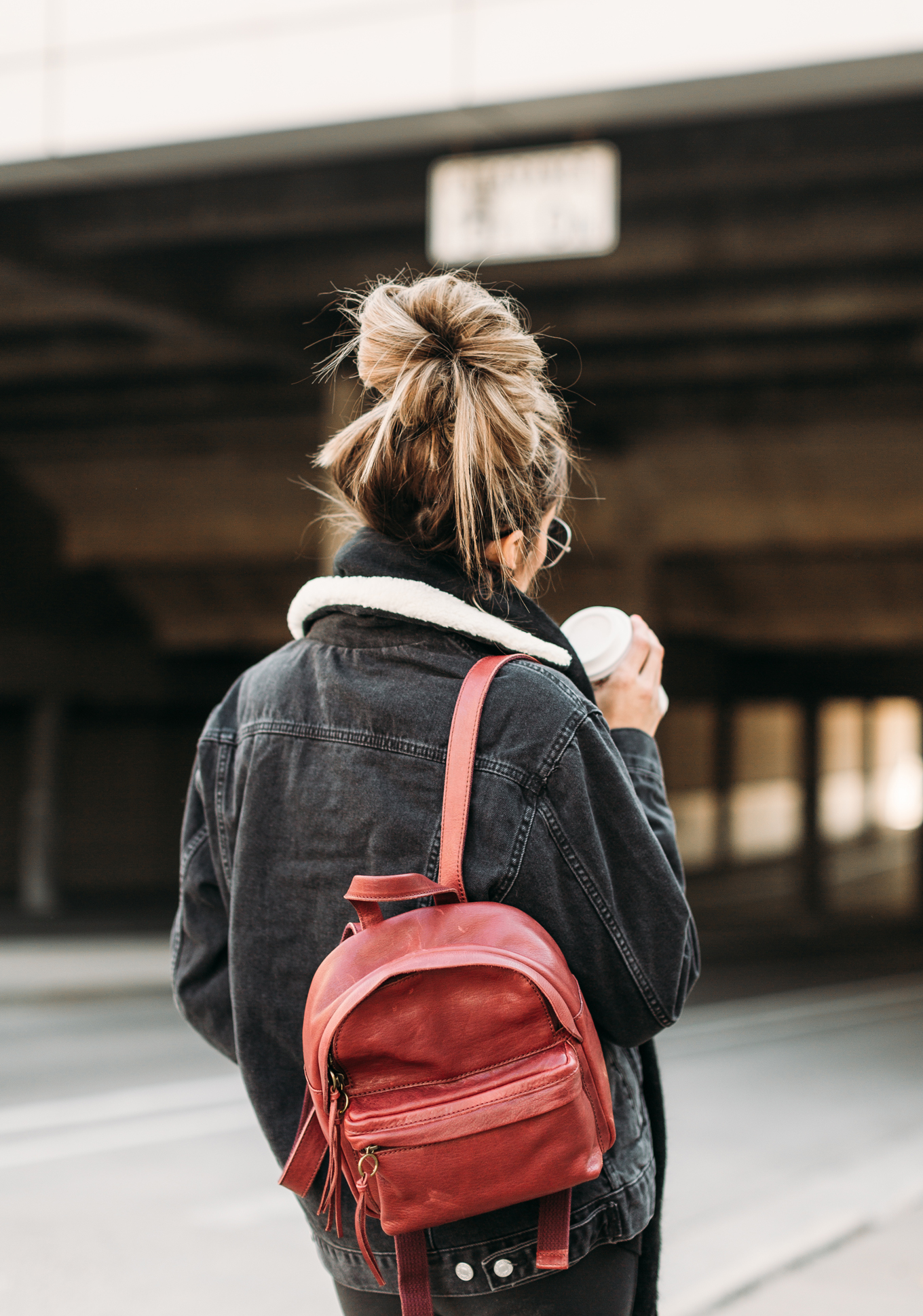 messy bun