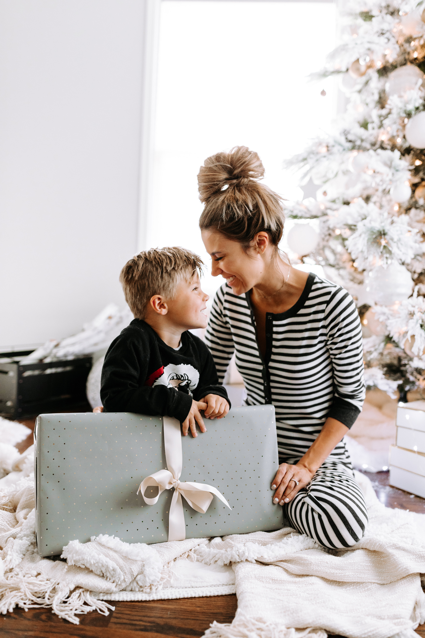 stripe pajamas