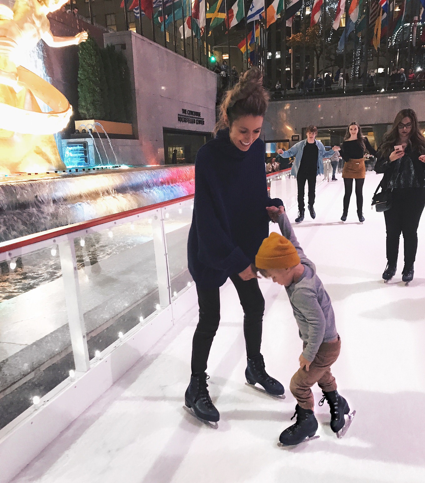 ice skating rink in NYC