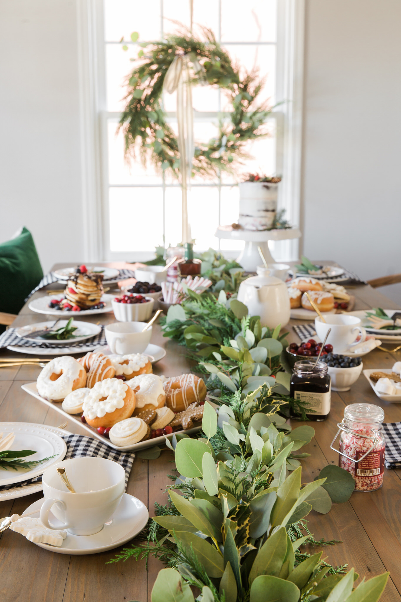 holiday tablescape