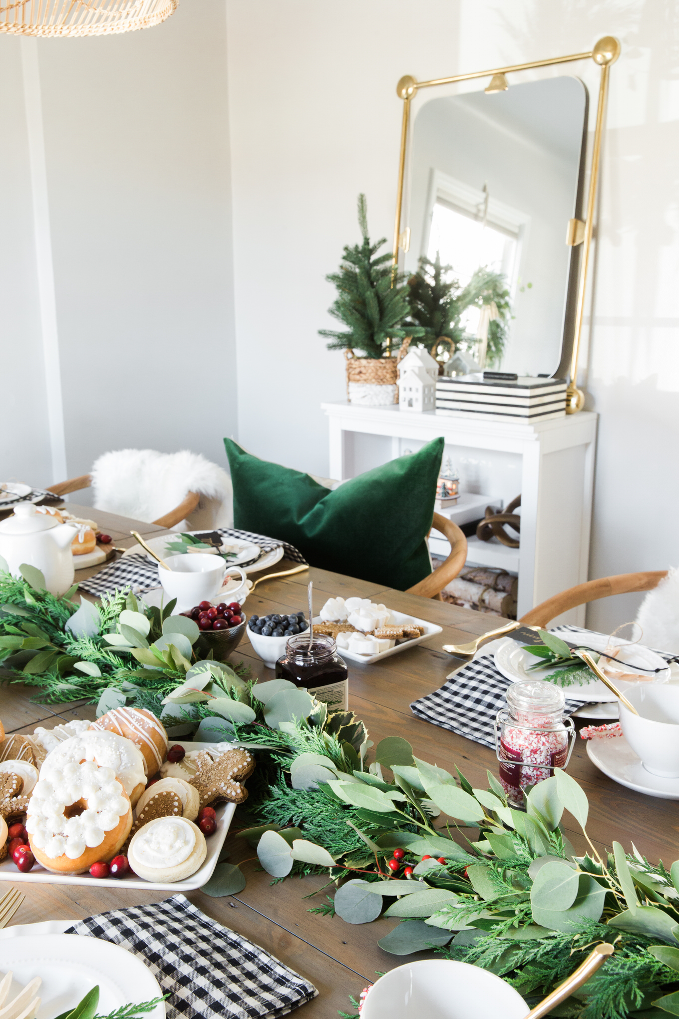 holiday dining room