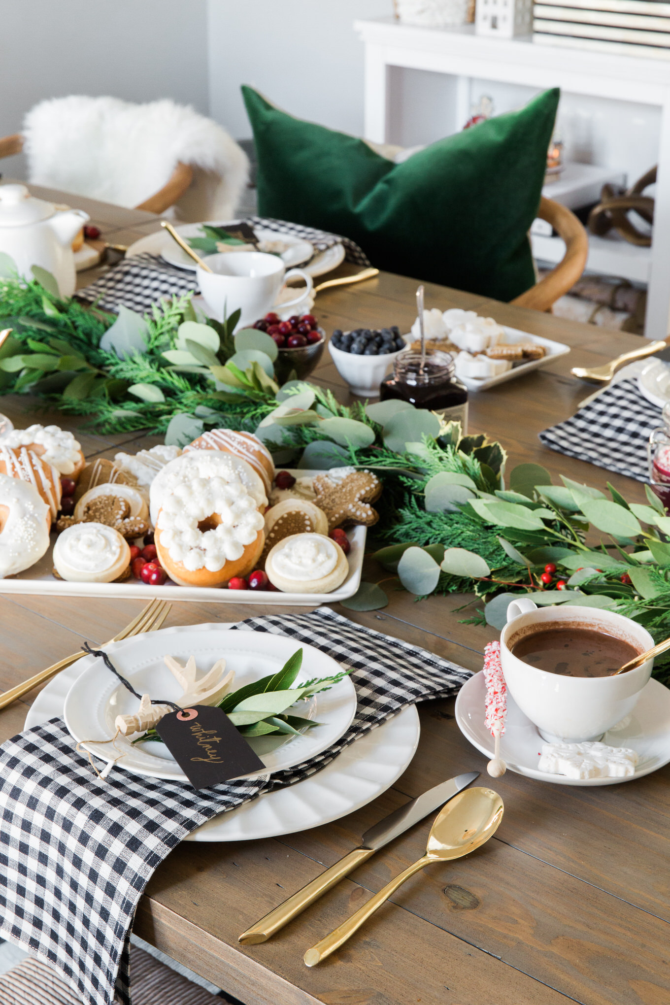 christmas tablescape