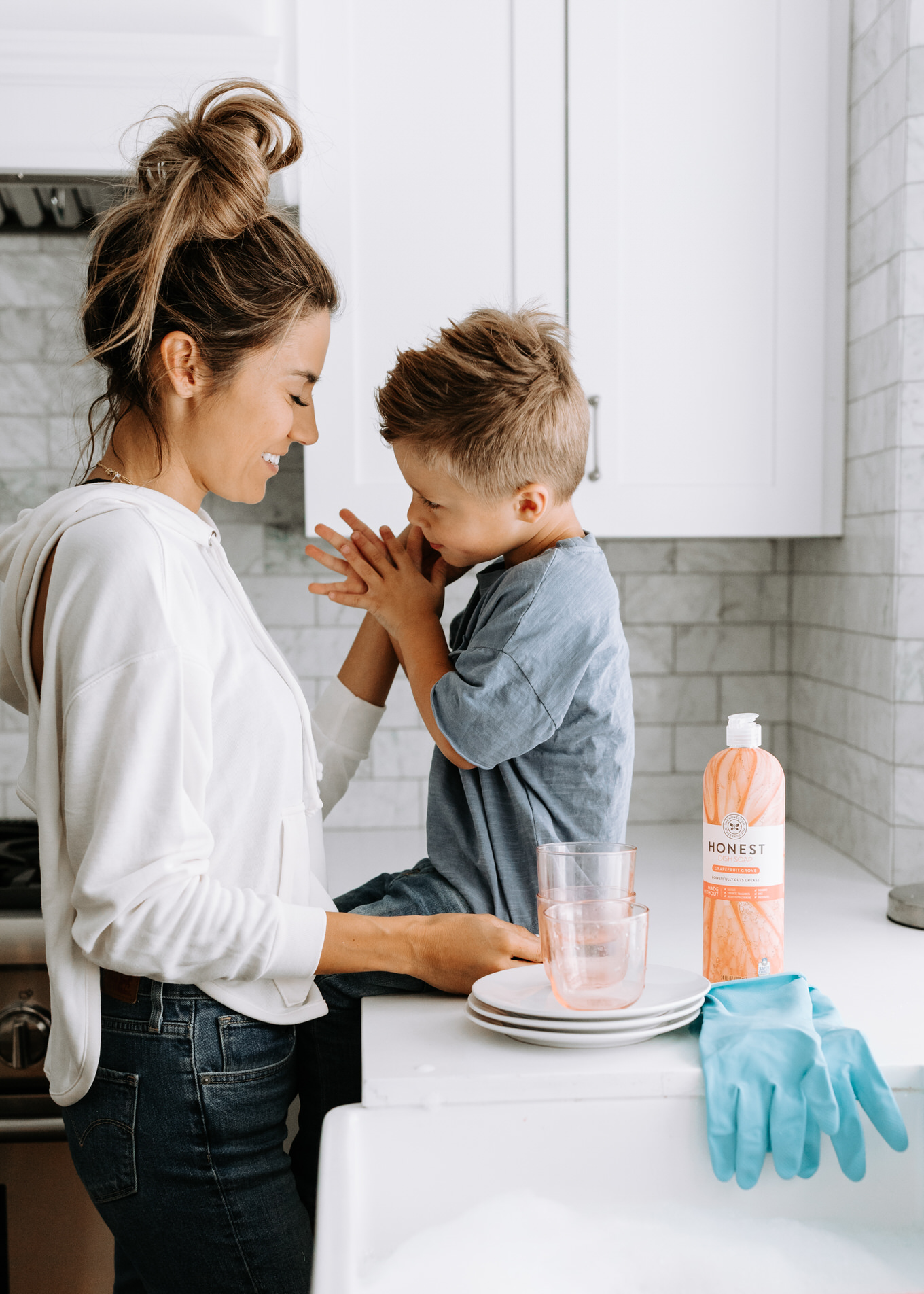 cleaning kitchens