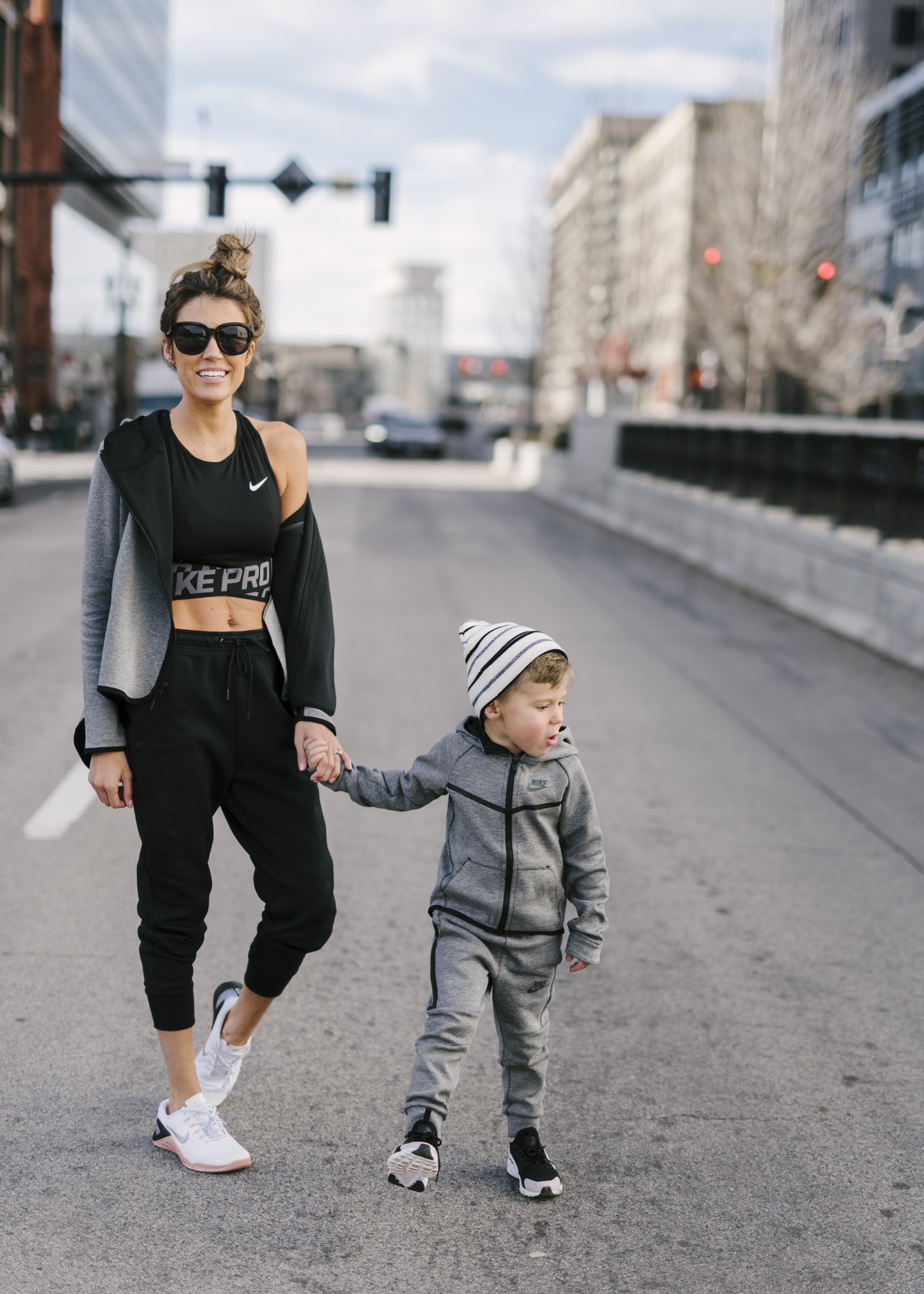 matching mom and son nike outfits